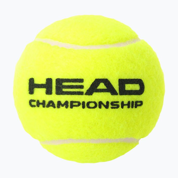 Tenisové loptičky HEAD Championship 4 ks žlté 575204 2