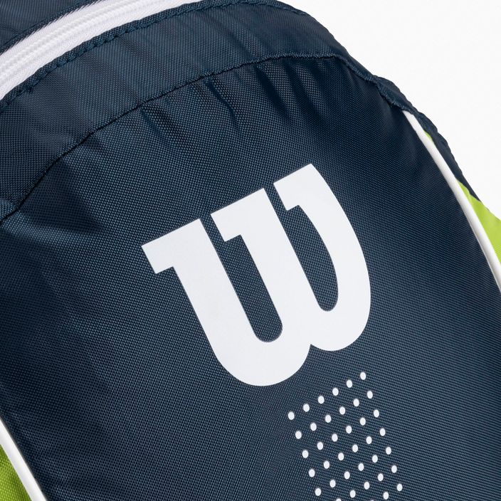 Wilson Junior detský tenisový batoh námornícka modrá a zelená WR8012902 5