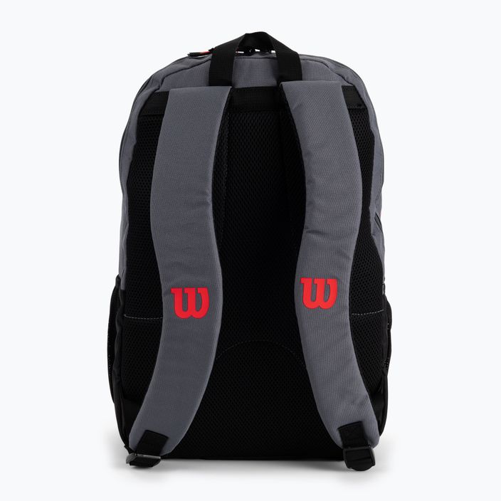 Tenisový batoh Wilson Team sivo-červený WR8009904 2