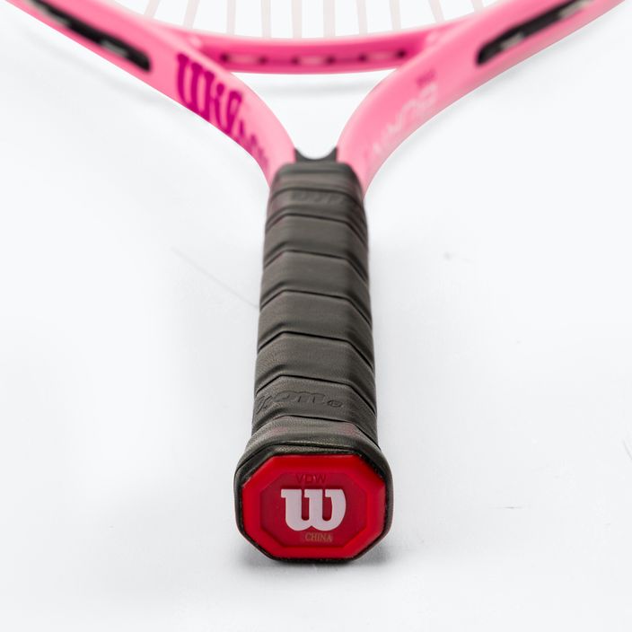Wilson Burn Pink Half CVR 25 pink WR052610H+ detská tenisová raketa 3
