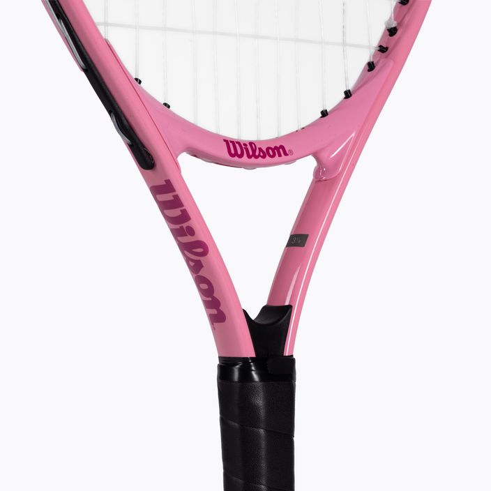 Wilson Burn Pink Half CVR 23 pink WR052510H+ detská tenisová raketa 5