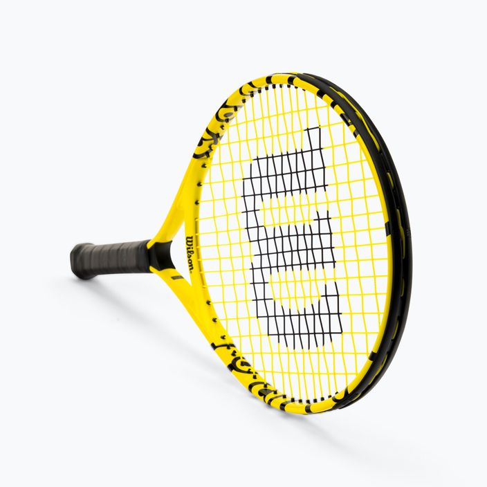 Detská tenisová raketa Wilson Minions Jr 23 žltá/čierna WR069110H+ 2