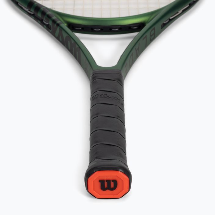 Detská tenisová raketa Wilson Blade 25 V8.0 čierno-zelená WR079310U 3