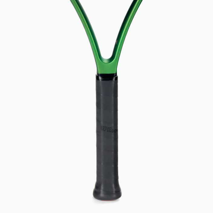 Detská tenisová raketa Wilson Blade 26 V8.0 čierno-zelená WR079210U 4