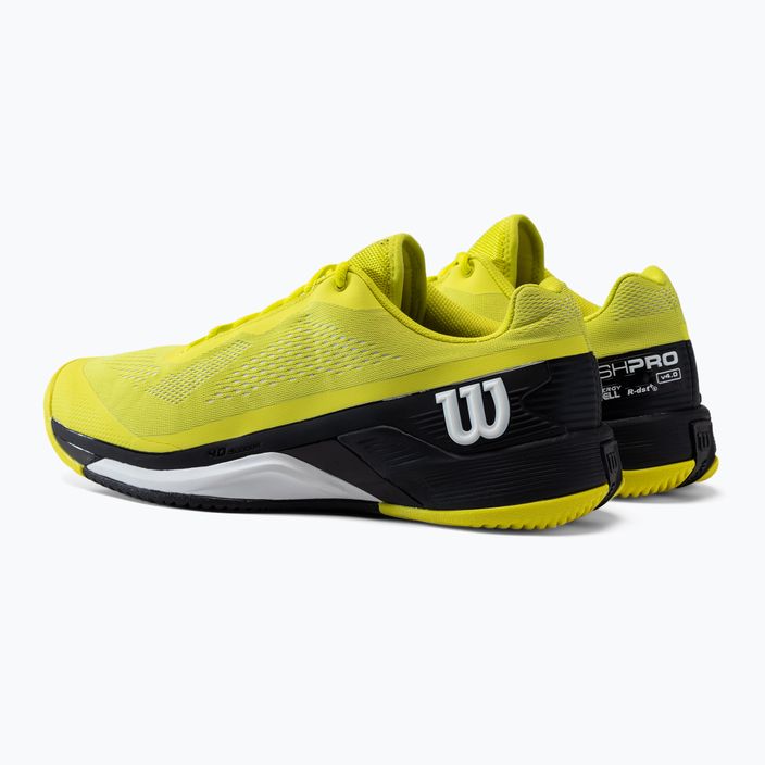 Pánska tenisová obuv Wilson Rush Pro 4.0 yellow WRS328610 3