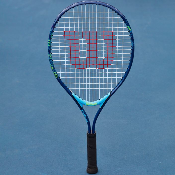 Detská tenisová raketa Wilson Us Open 25 modrá WR082610U 7