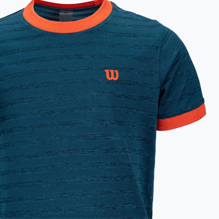 Detské tenisové tričko Wilson Competition Crew II modré WRA807203 3