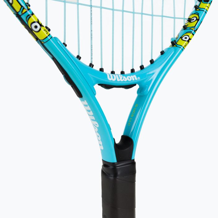 Detská tenisová raketa Wilson Minions 2.0 Jr 19 modrá/žltá WR097010H 4