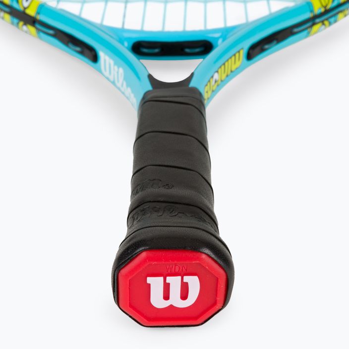 Detská tenisová raketa Wilson Minions 2.0 Jr 19 modrá/žltá WR097010H 5