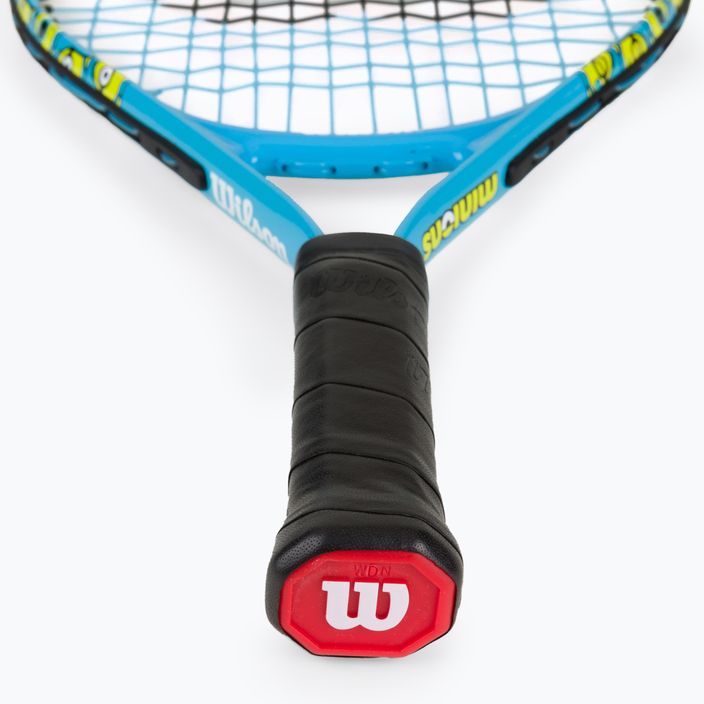 Detská tenisová raketa Wilson Minions 2.0 Jr 17 modrá/žltá WR096910H 5