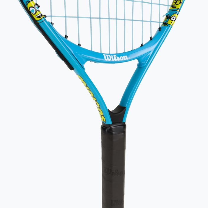 Detská tenisová raketa Wilson Minions 2.0 Jr 23 blue/yellow WR097210H 4
