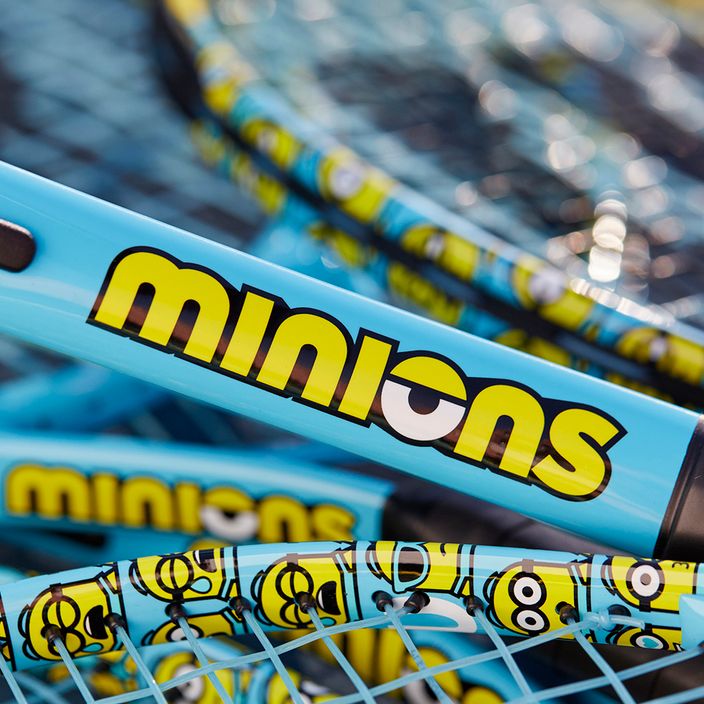 Detská tenisová raketa Wilson Minions 2.0 Jr 23 blue/yellow WR097210H 10