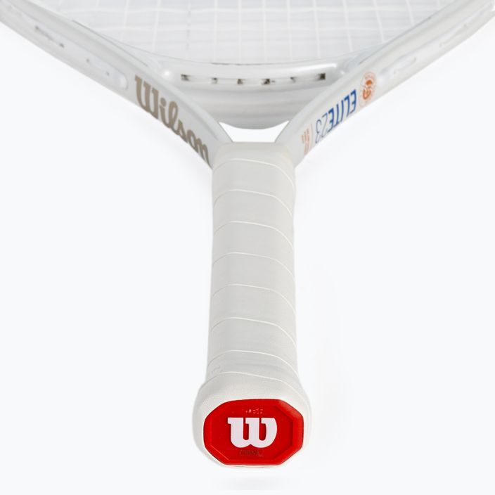 Detská tenisová raketa Wilson Roland Garros Elite 23 biela WR086410H 3