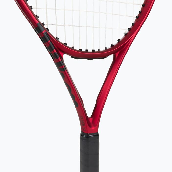 Wilson Clash 26 V2.0 detská tenisová raketa červená WR074610U 4
