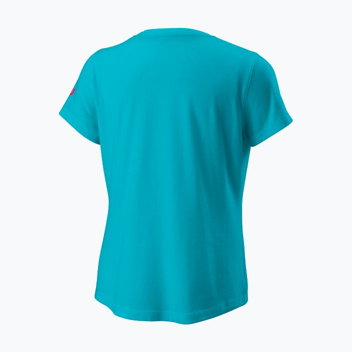 Detské tenisové tričko Wilson Emoti-Fun Tech Tee modré WRA807903 6