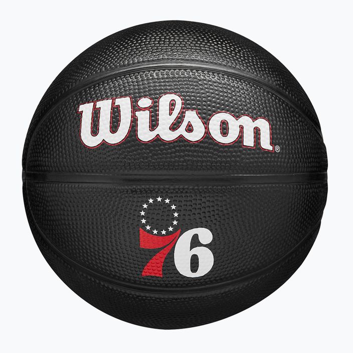 Wilson NBA Team Tribute Mini Philadelphia 76Ers basketbal WZ4017611XB3 veľkosť 3 2