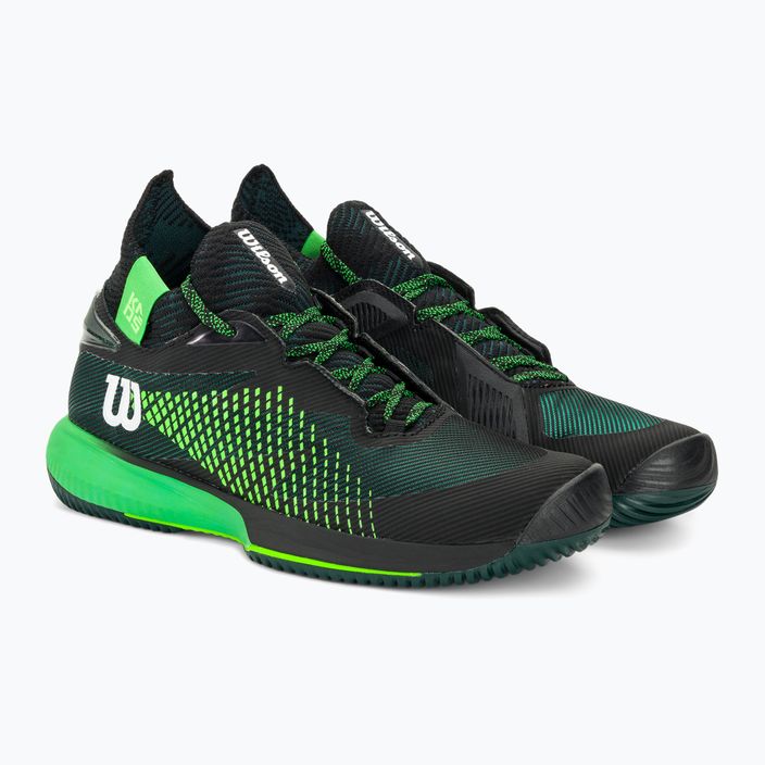 Pánska tenisová obuv Wilson Kaos Rapide STF black/green 4