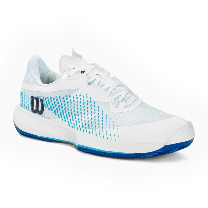 Pánska tenisová obuv Wilson Kaos Swift 1.5 Clay white/blue atoll/lapis blue 7
