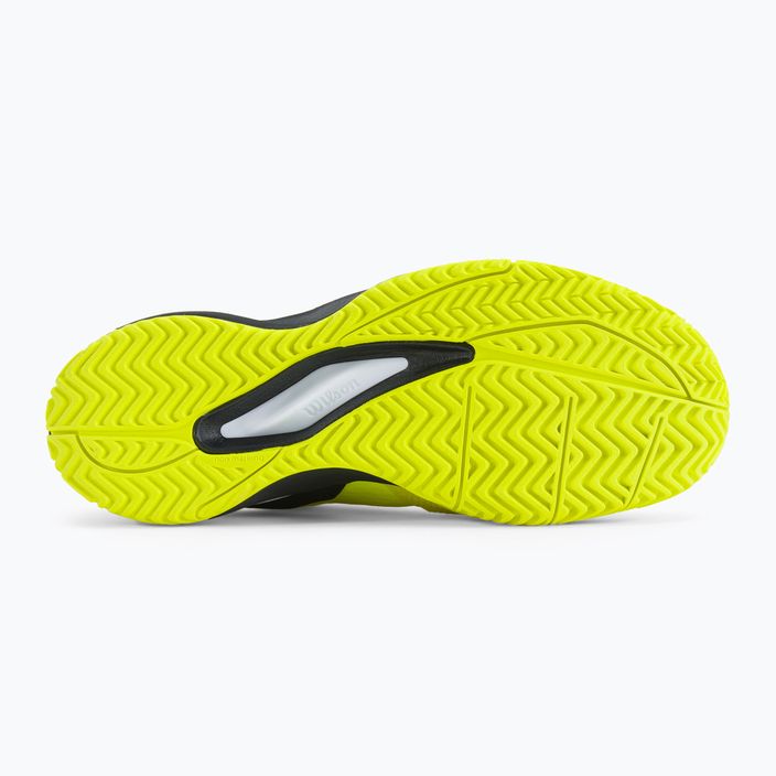 Wilson Rush Pro Ace Safety detská tenisová obuv čierno-žltá WRS331140 5