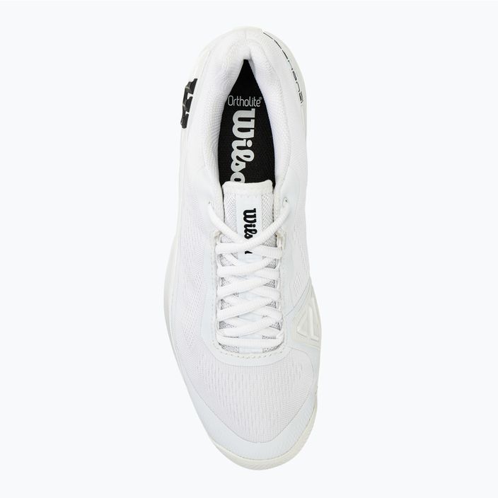 Pánska tenisová obuv Wilson Rush Pro 4.0 white/white/black 5