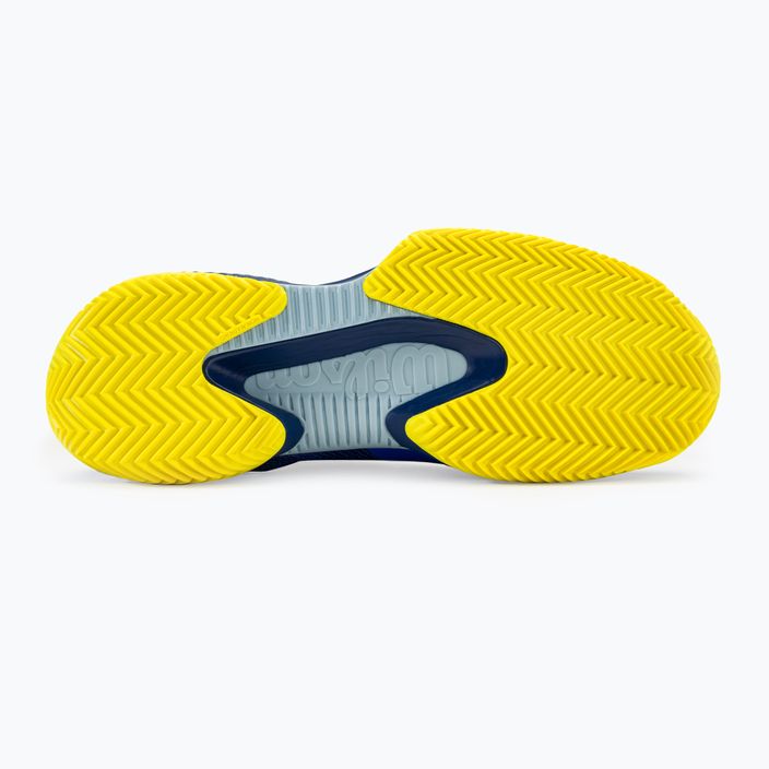 Pánska tenisová obuv Wilson Kaos Swift 1.5 Clay bluing/sulphur spring/blue print 4