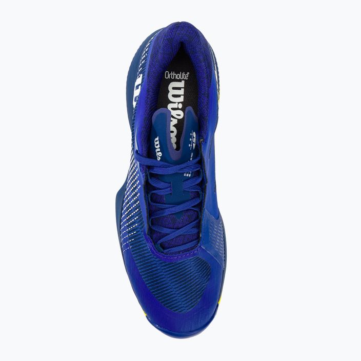 Pánska tenisová obuv Wilson Kaos Swift 1.5 Clay bluing/sulphur spring/blue print 5