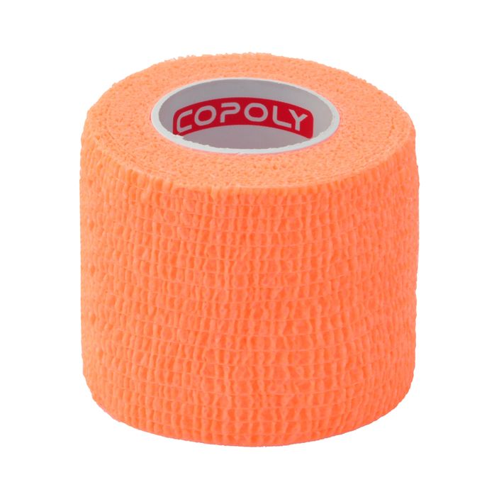 Kohezívna elastická bandáž Copoly orange 0061 2