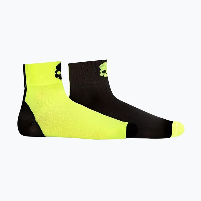 Pánske tenisové ponožky HYDROGEN Box Performance 2 páry čierna/žltá R03800D56 8