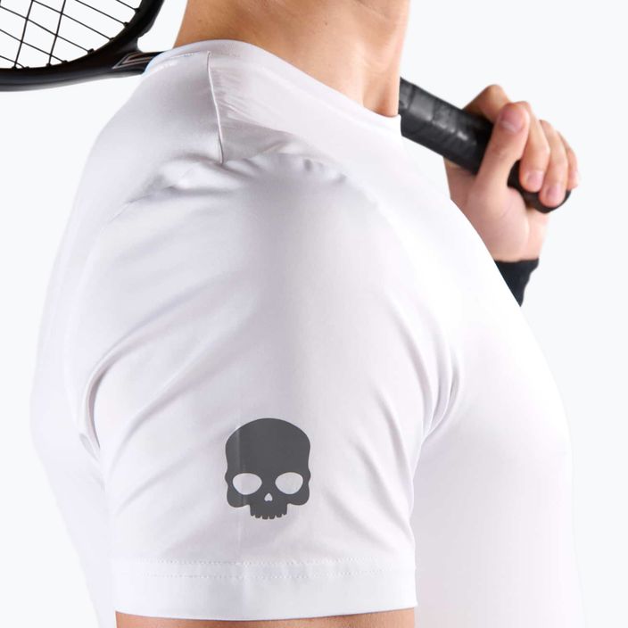 Pánske tenisové tričko HYDROGEN Basic Tech Tee white 4