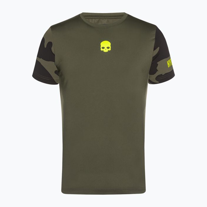 Pánske tenisové tričko HYDROGEN Camo Tech green T00514397 4