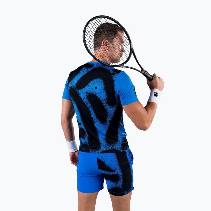 Pánske tenisové tričko HYDROGEN Spray Tech blue T00502014 2