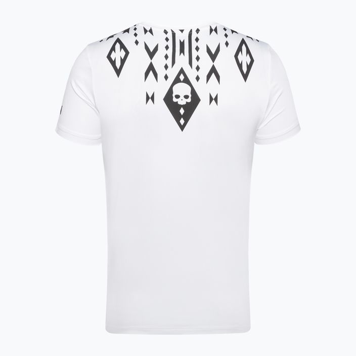 Pánske tenisové tričko HYDROGEN Tribal Tech white T00530001 6