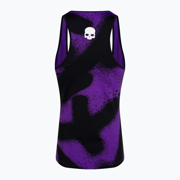 Dámske tenisové tričko HYDROGEN Spray purple T01504006 2