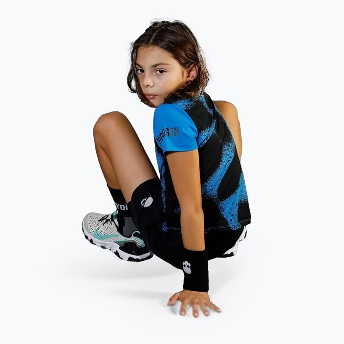 Detské tenisové tričko HYDROGEN Spray Tech modré TK0502014 6
