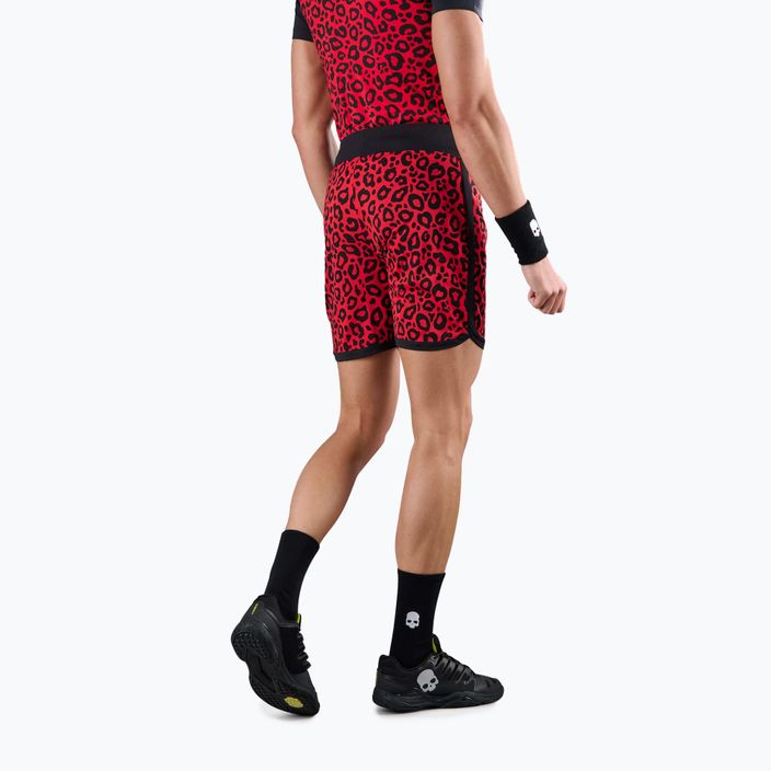 Pánske tenisové šortky HYDROGEN Panther Tech red 2