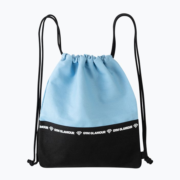 Dámska športová taška Gym Glamour Gym bag blue and black 278