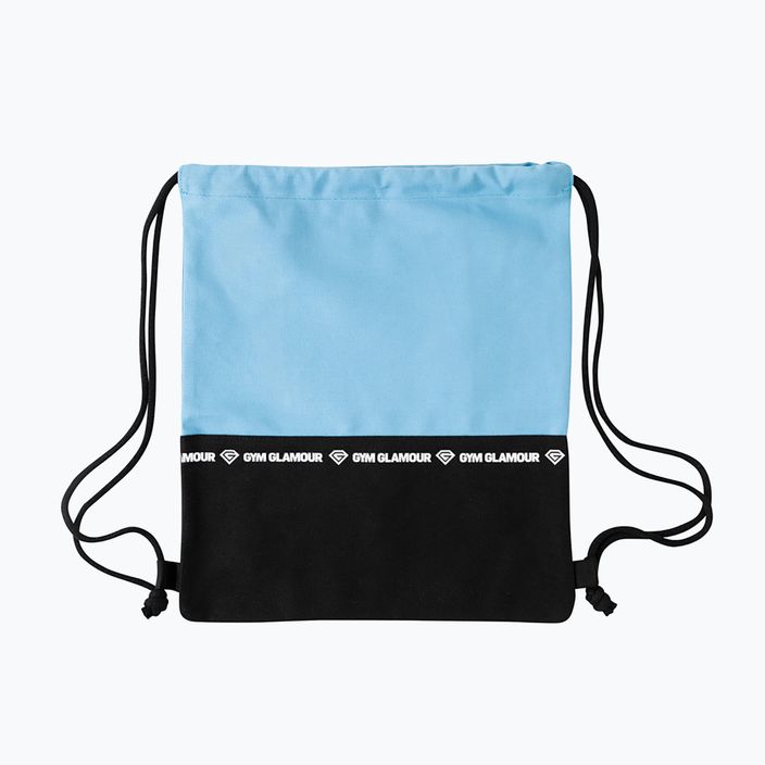 Dámska športová taška Gym Glamour Gym bag blue and black 278 2