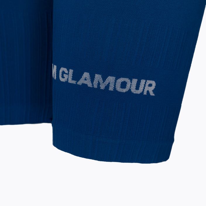 Dámske tréningové šortky Gym Glamour Bikery push up blue 317 8