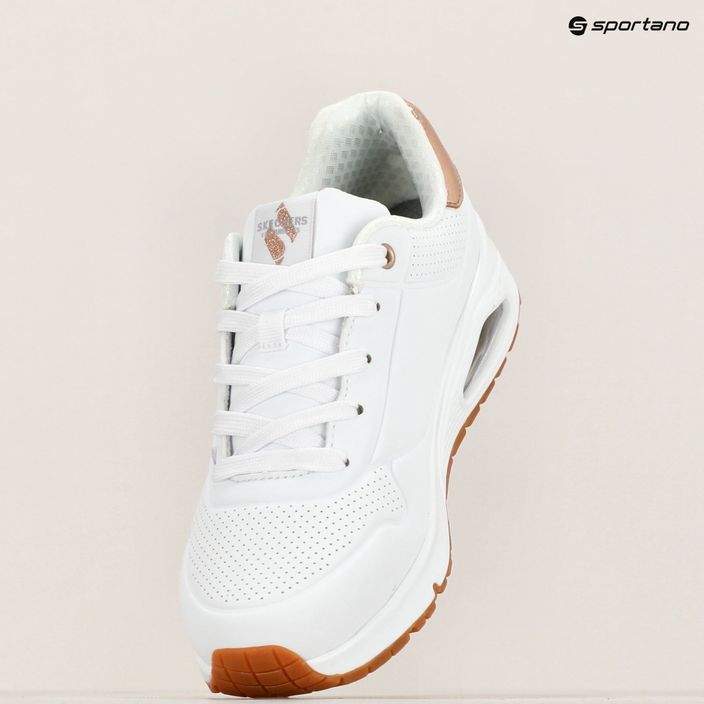 Detská obuv SKECHERS Uno Gen1 Shimmer Away white 10