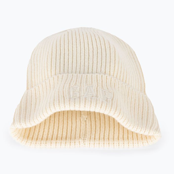 Dámska čiapka GAP V-Logo Beanie ivory frost 5