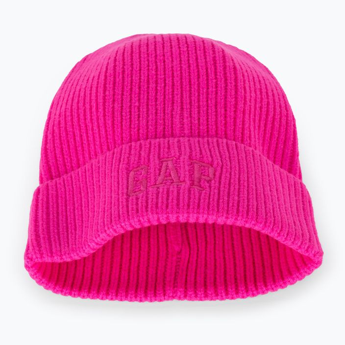 Dámska čiapka GAP V-Logo Beanie standout pink 4