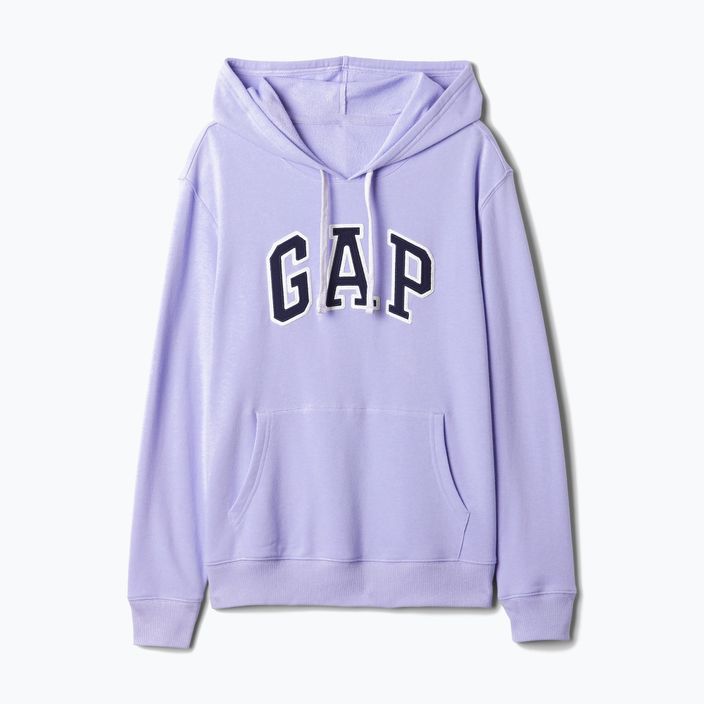 Dámska mikina GAP Heritage French Logo Hoodie fresh lavender 4