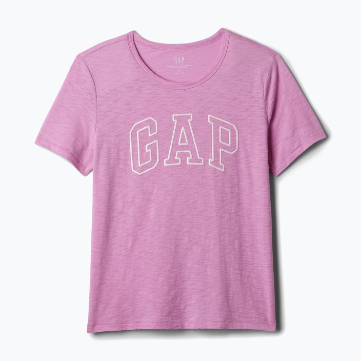 Dámske tričko GAP Logo Slub Tee sugar pink 4