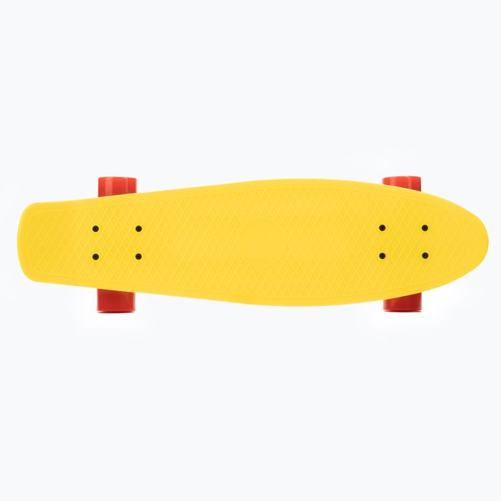 Detský skateboard fishelic 28 Mechanics žltý PW-513 3