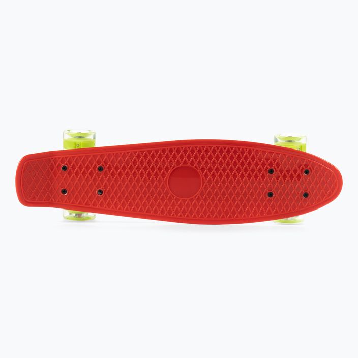 Detský skateboard Mechanics fishex červený PW-506 3