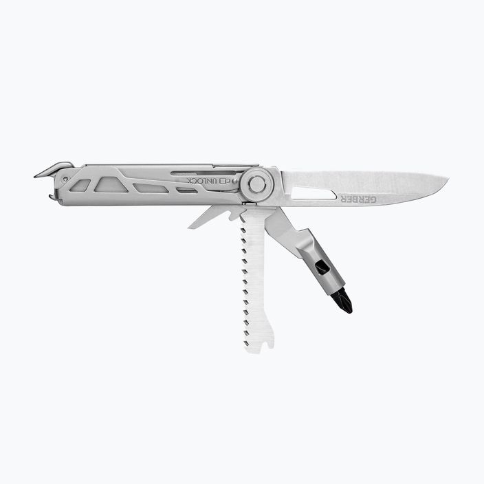Multifunkčný vreckový nôž Multitool Gerber Armbar Trade silver 2