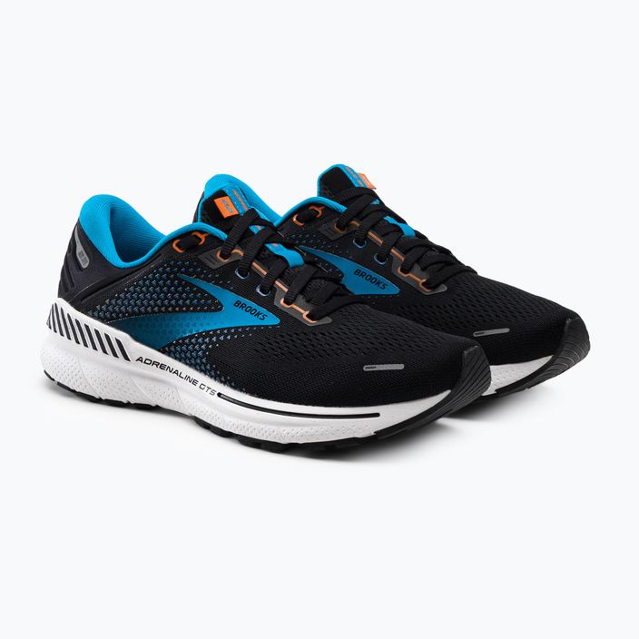 Pánska bežecká obuv Brooks Adrenaline GTS 22 čierno-modrá 113661D34 5