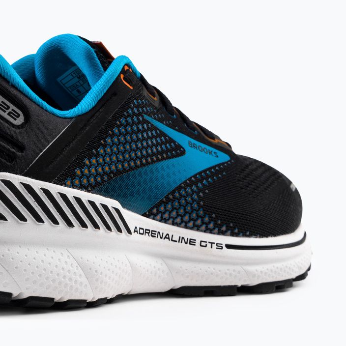 Pánska bežecká obuv Brooks Adrenaline GTS 22 čierno-modrá 113661D34 9