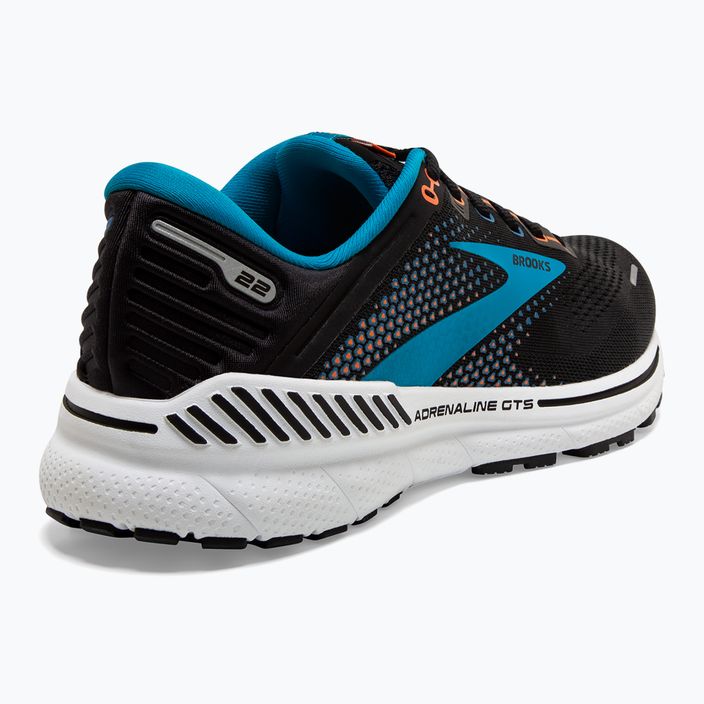 Pánska bežecká obuv Brooks Adrenaline GTS 22 čierno-modrá 113661D34 13