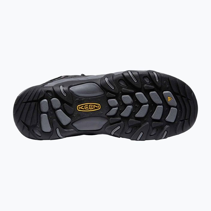 Pánske trekové topánky KEEN Koven Mid Wp black-grey 1020210 14
